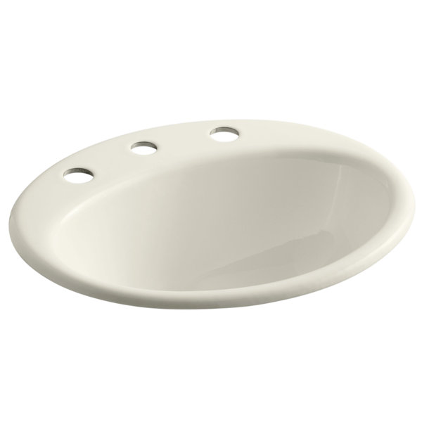 Kohler Farmington Self Rimming Bathroom Sink with Center Wayfair